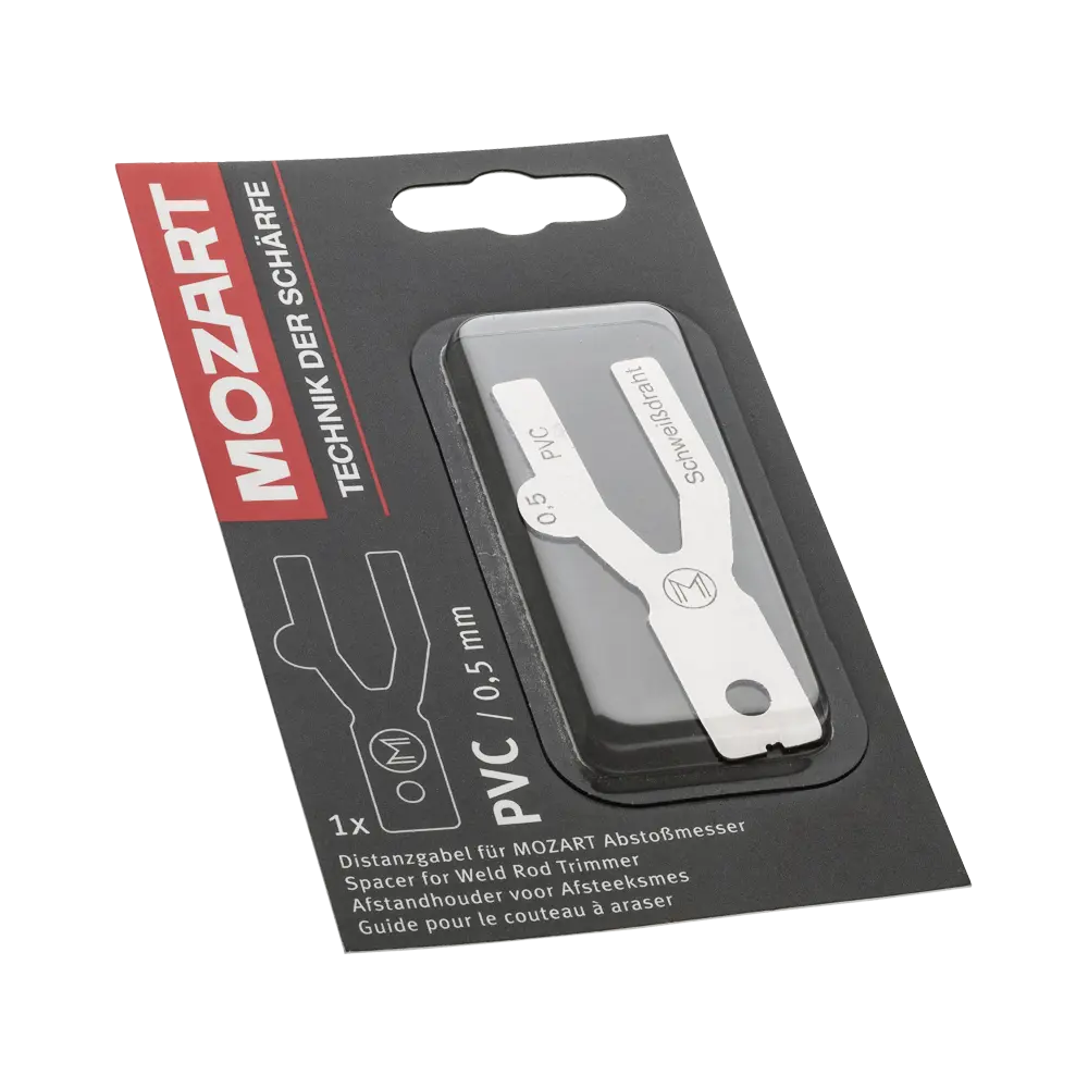 Spacer 0.5mm PVC for Weld Rod Trimmers Mozart AG